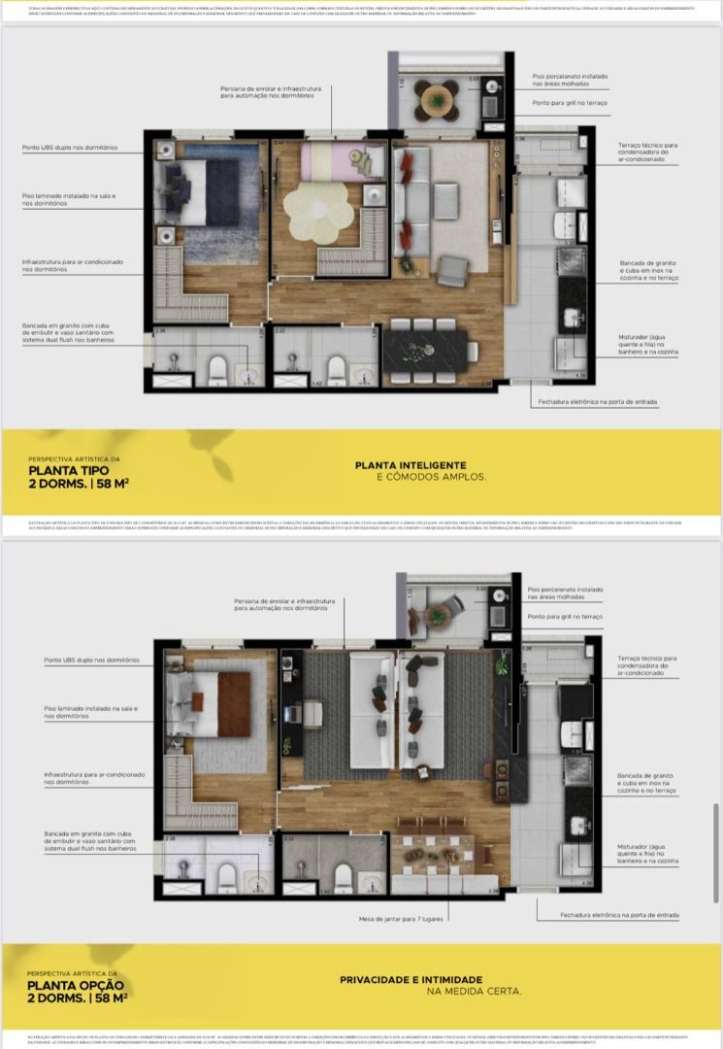 Apartamento à venda com 2 quartos, 59m² - Foto 13