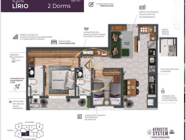 Apartamento para Venda em São José dos Campos - 2