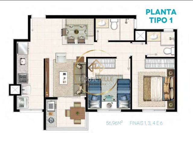 #AP997 - Apartamento para Venda em Caraguatatuba - SP - 2