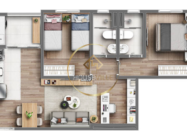 Apartamento para Lançamento em São José dos Campos - 3