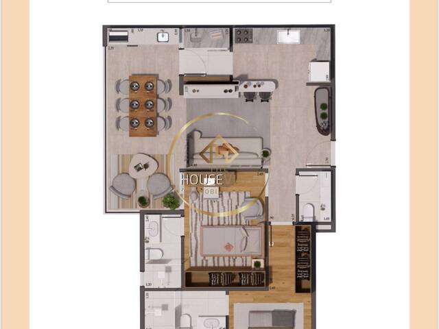 #LA1477 - Apartamento para Venda em São José dos Campos - SP - 2