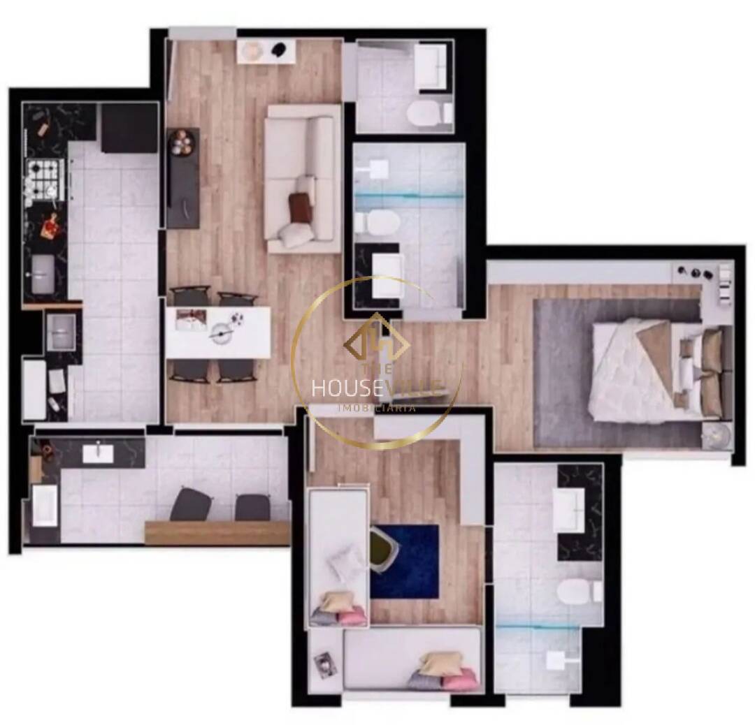 Apartamento, 2 quartos, 68 m² - Foto 5