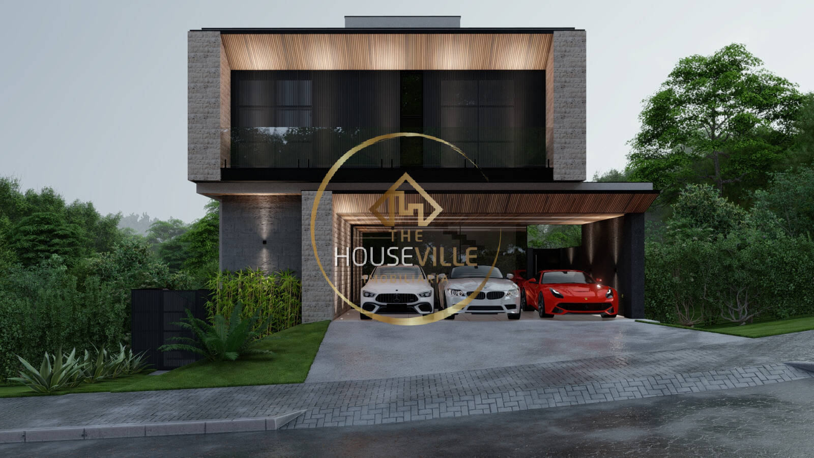 Casa de Condomínio, 4 quartos - Foto 1