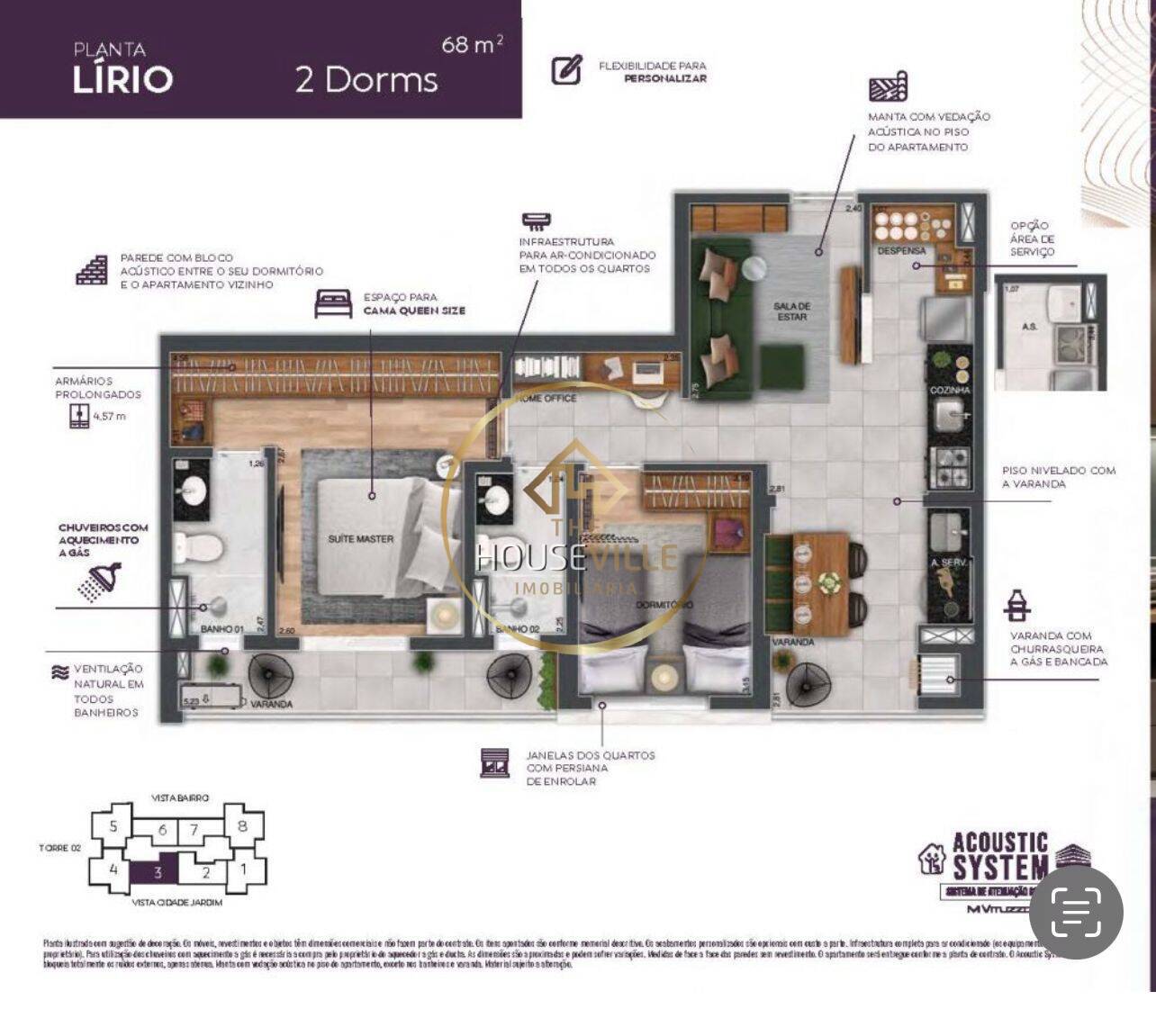 Apartamento à venda e aluguel com 2 quartos, 68m² - Foto 42