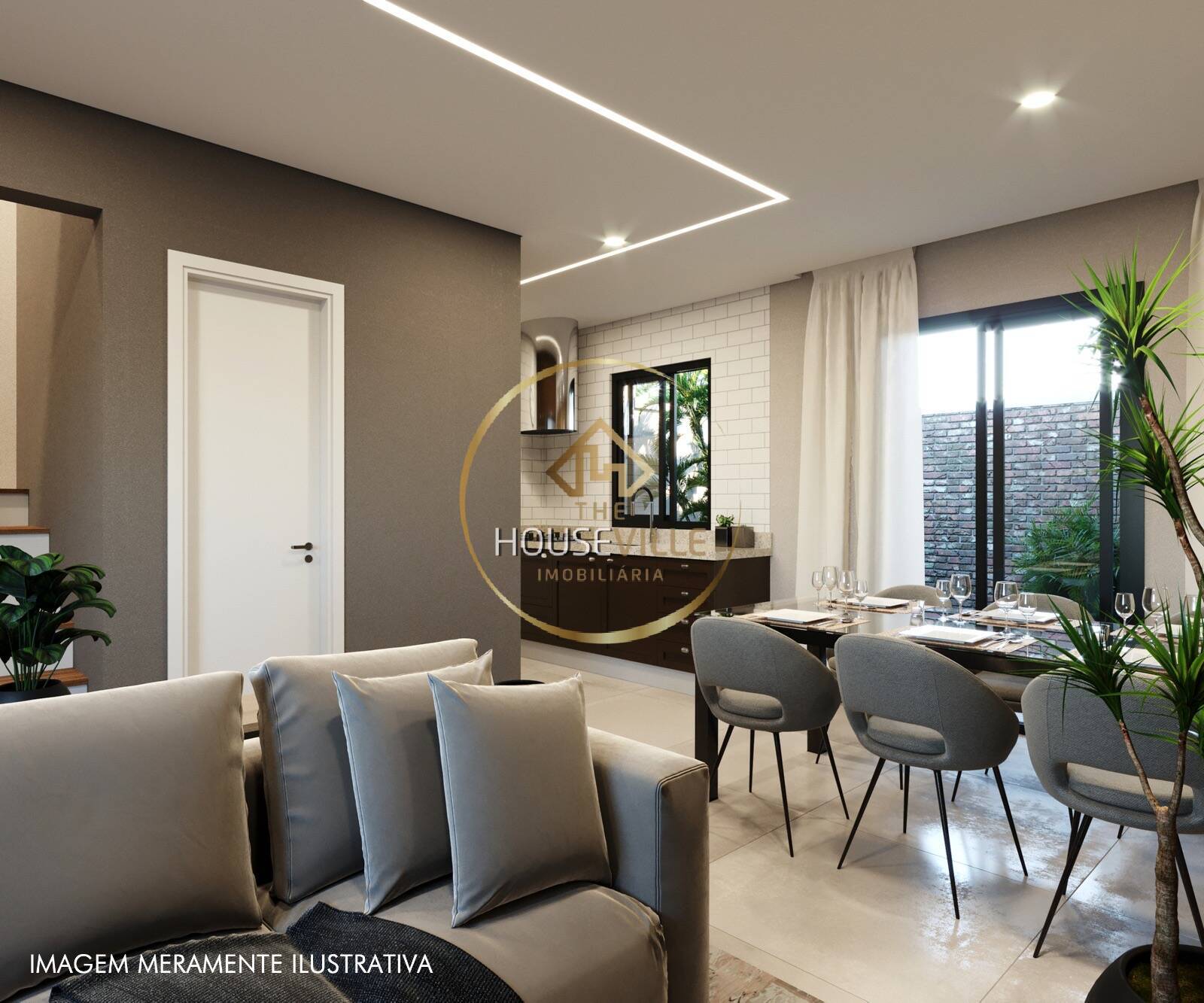 Casa de Condomínio, 3 quartos - Foto 2