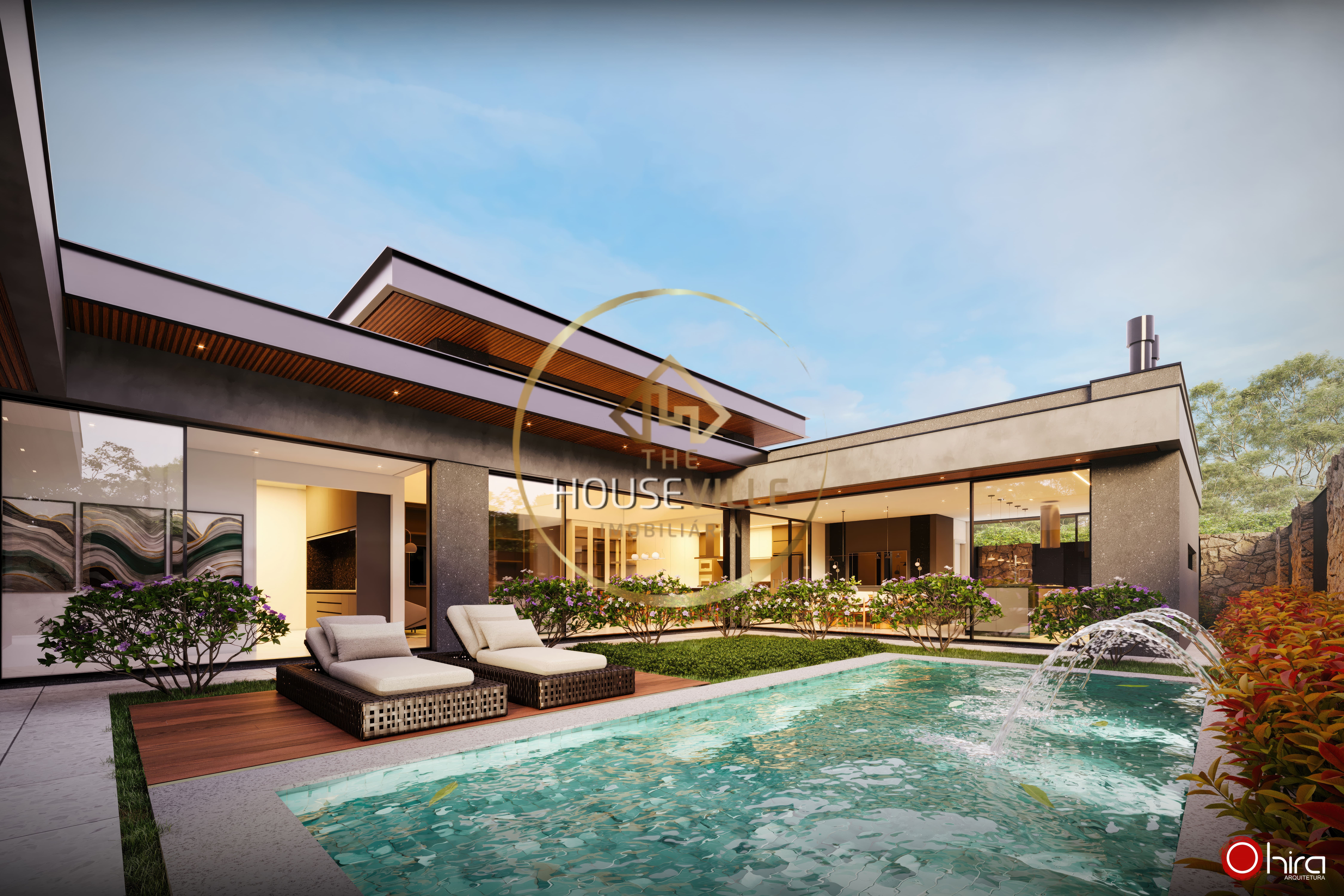 Casa de Condomínio, 3 quartos - Foto 1