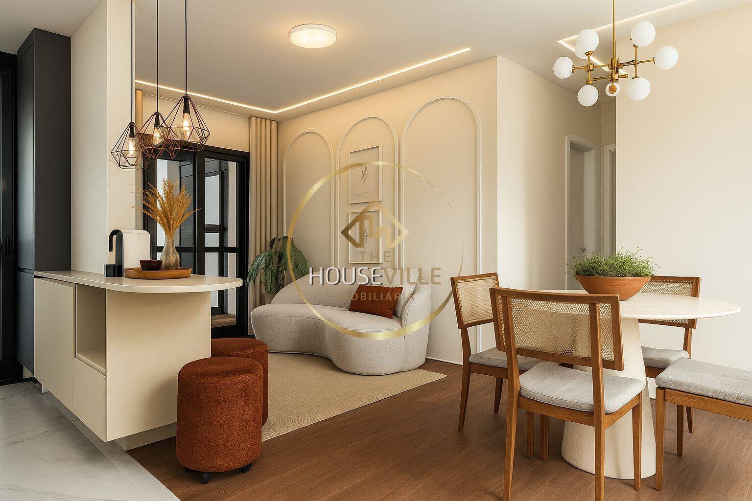 Apartamento à venda com 2 quartos, 58m² - Foto 1