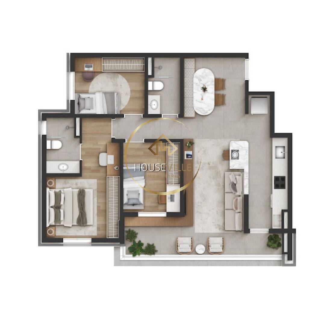 Apartamento, 2 quartos - Foto 11