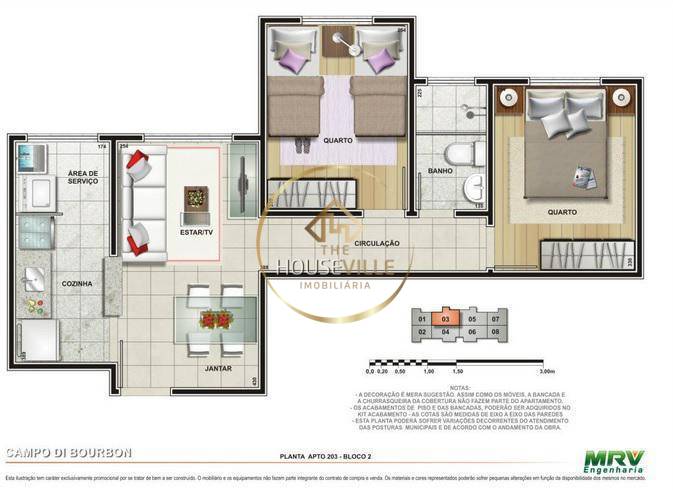 Apartamento, 2 quartos, 45 m² - Foto 5