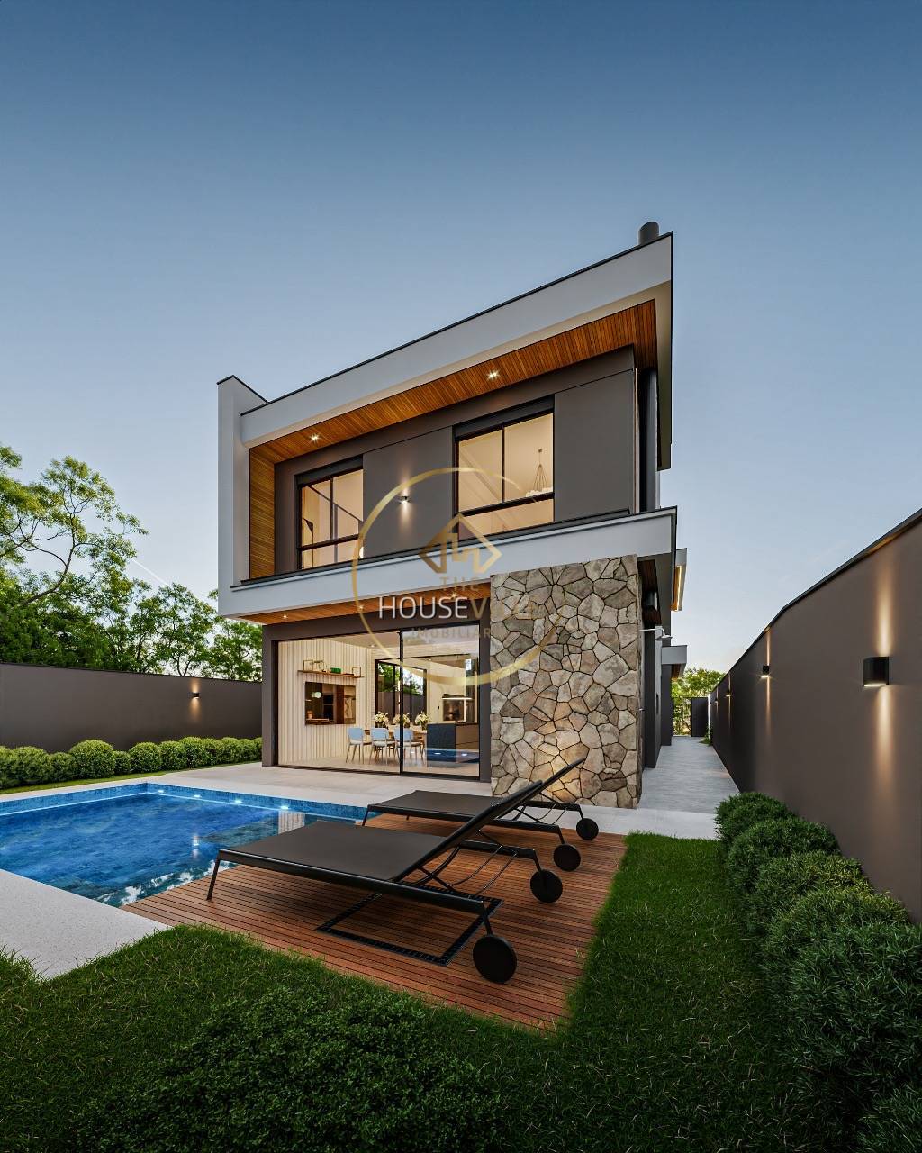 Casa de Condomínio, 5 quartos - Foto 1