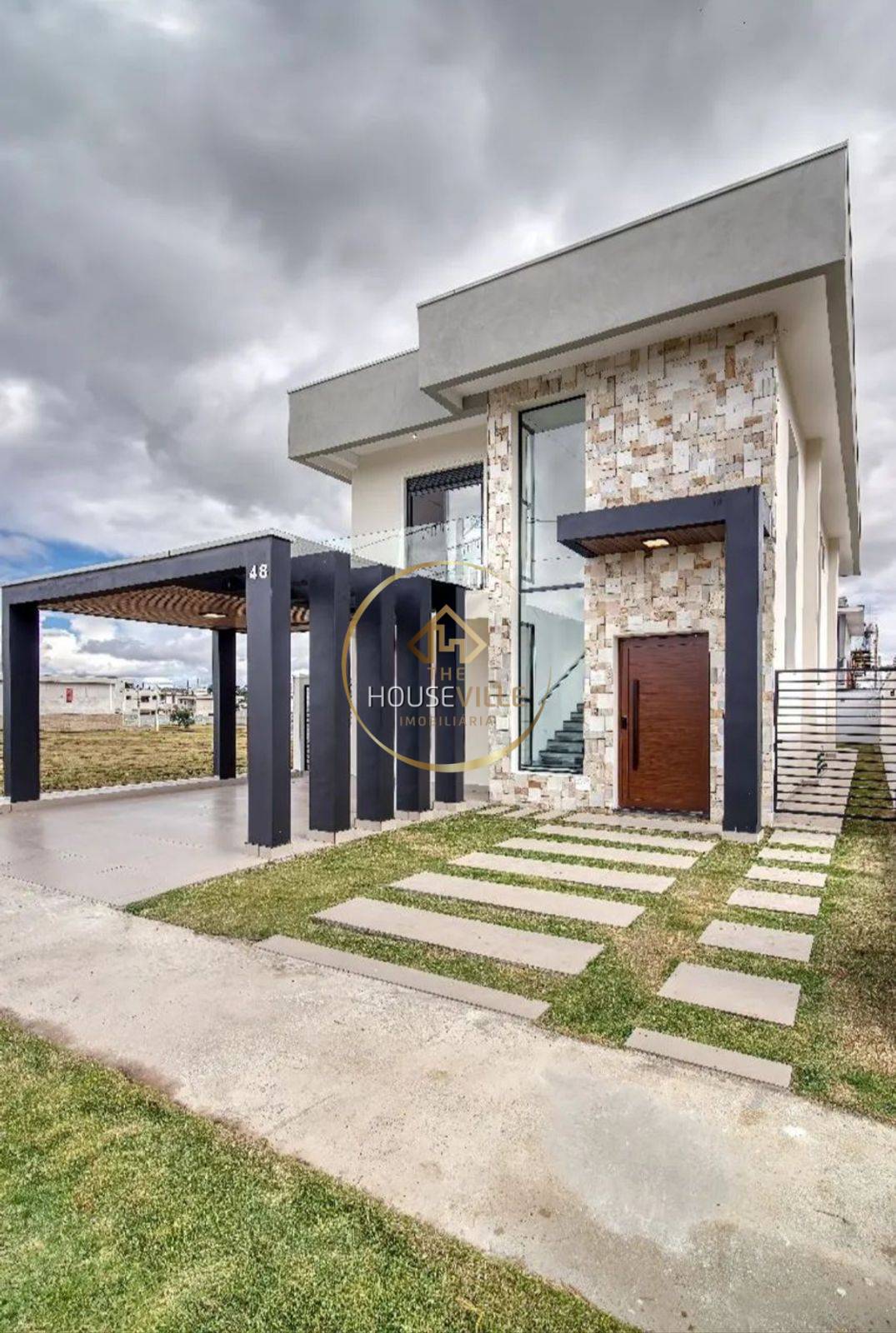 Casa de Condomínio, 3 quartos - Foto 1